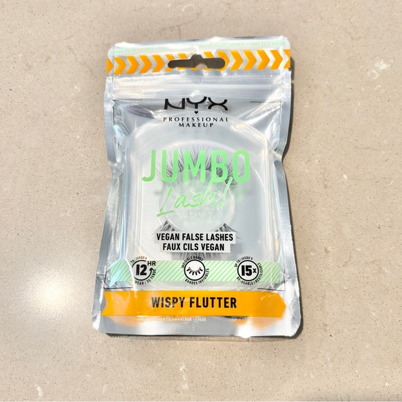 NYX Other - NYX Jumbo Lash Wispy Flutter Vegan False Lashes NEW Reusable